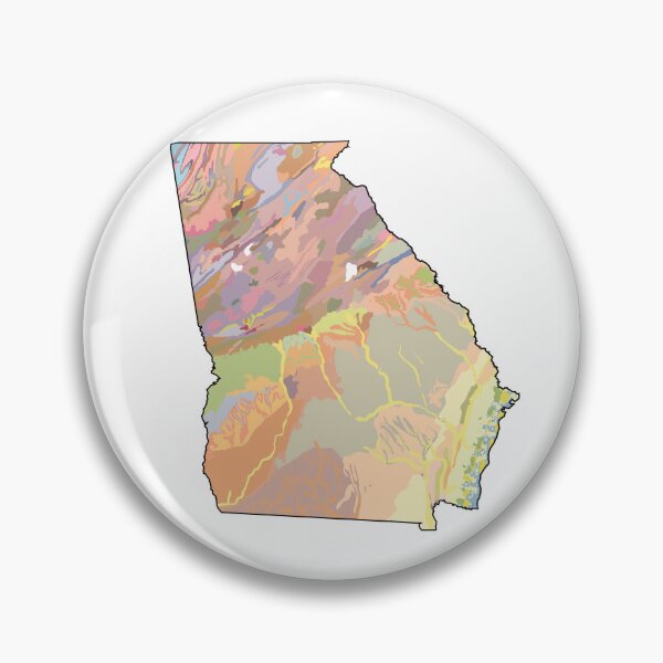 Item preview, Geologic Map of Georgia designed and sold by SABriggs.