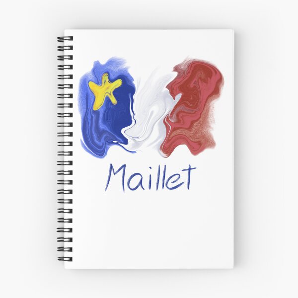 Item preview, Acadian Flag pastel liquid Maillet  - Drapeau acadien liquide pastel Maillet designed and sold by ColoursOfFrance.
