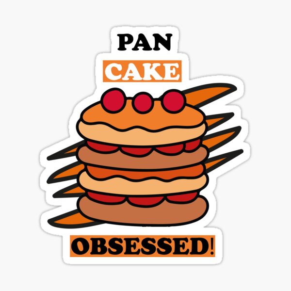 Item preview, Pancake Obsessed design, Pancakes art work, Pancake day gift designed and sold by wellfash.