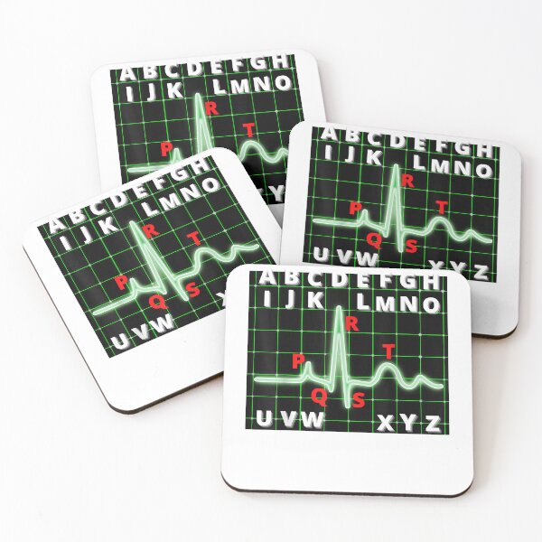 Item preview, Endowed Funny PQRST Complex ECG Waves Nursing Gift For RN ICU Nurse Cool designed and sold by VivanStephensee.