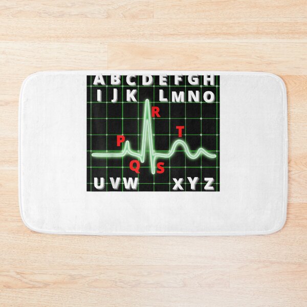 Item preview, Endowed Funny PQRST Complex ECG Waves Nursing Gift For RN ICU Nurse Cool designed and sold by VivanStephensee.