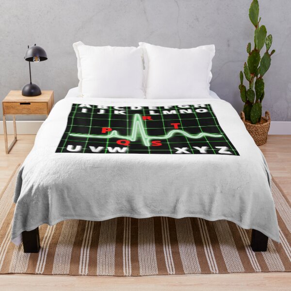 Item preview, Endowed Funny PQRST Complex ECG Waves Nursing Gift For RN ICU Nurse Cool designed and sold by VivanStephensee.