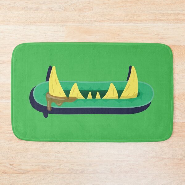 Item preview, slimy green monster mouth with sharp yellow teeth and tongue out for monster lover. designed and sold by FastHub.