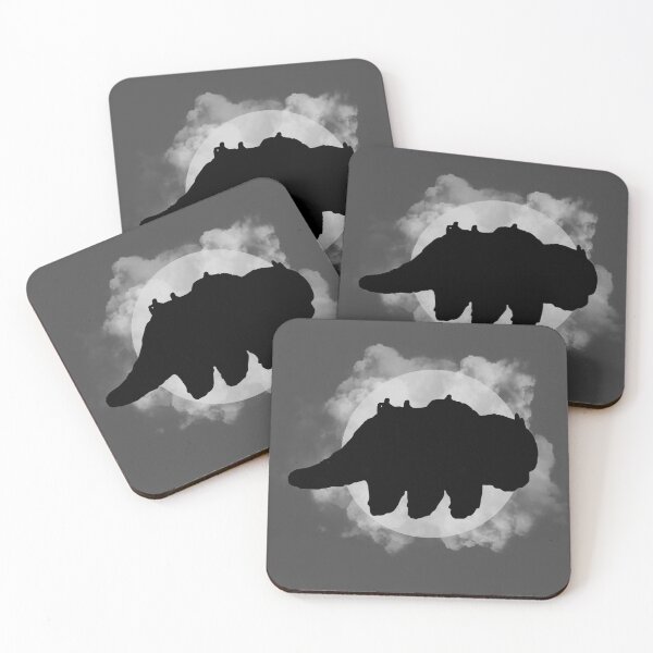 Item preview, Flying Bison Moon Rise Silhouette designed and sold by ZuriAmbessa.