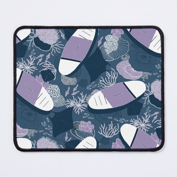 Item preview, SUP - The World Below - navy/purple designed and sold by jenuinedesigns.