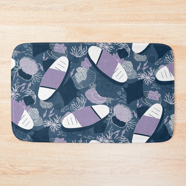 Item preview, SUP - The World Below - navy/purple designed and sold by jenuinedesigns.