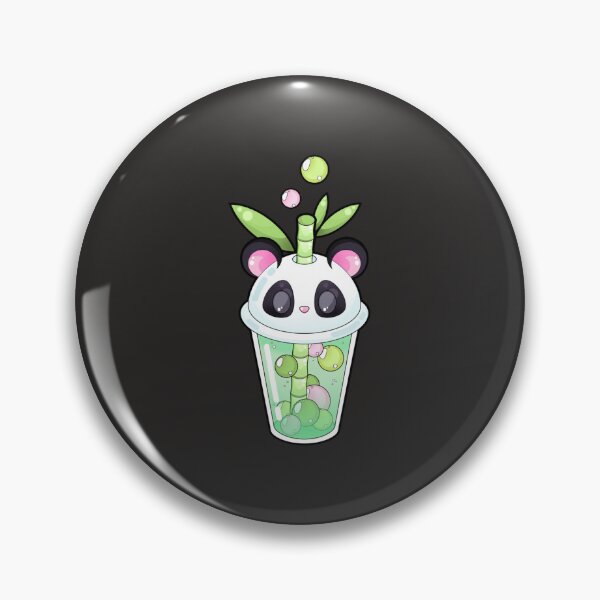 Item preview, Panda Bubble Tea Sticker designed and sold by SvenScharfen.