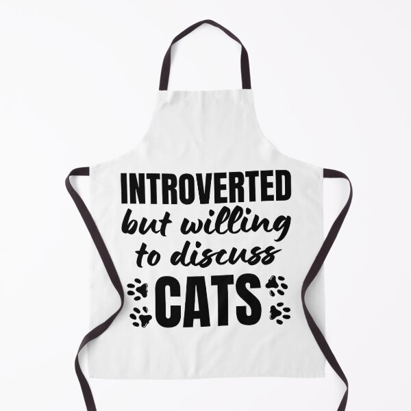 Item preview, Introverted But Willing To Discuss Cats Cat Lover Antisocial Cat Mom Cat Dad Vintage designed and sold by EyanShop.