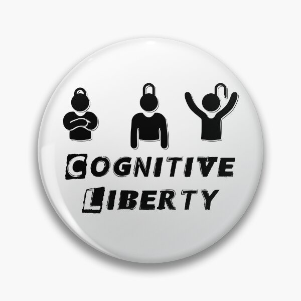 Item preview, Cognitive Liberty designed and sold by PirateyStuffs.