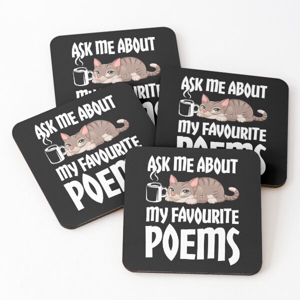 Item preview, Ask Me About My Favourite Poems designed and sold by DAFIN.