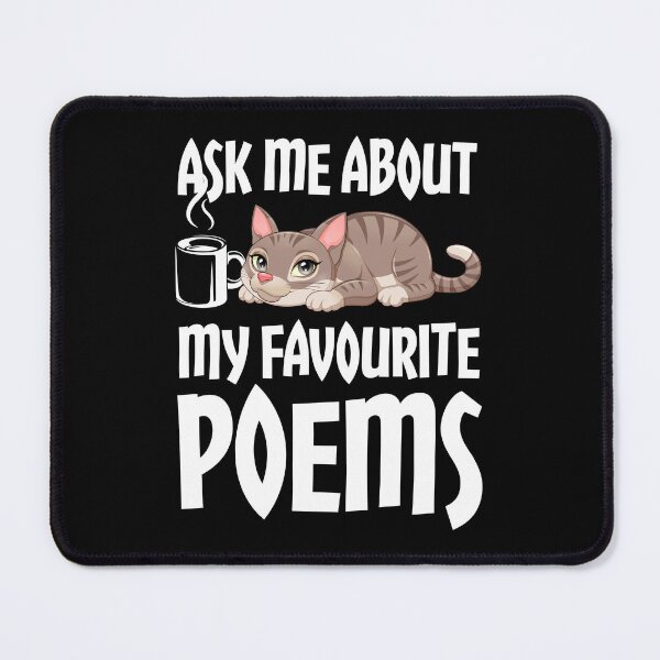 Item preview, Ask Me About My Favourite Poems designed and sold by DAFIN.