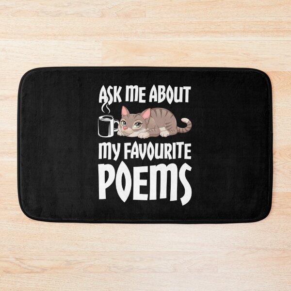 Item preview, Ask Me About My Favourite Poems designed and sold by DAFIN.