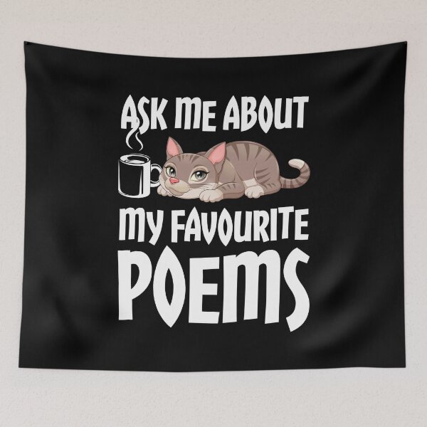 Item preview, Ask Me About My Favourite Poems designed and sold by DAFIN.