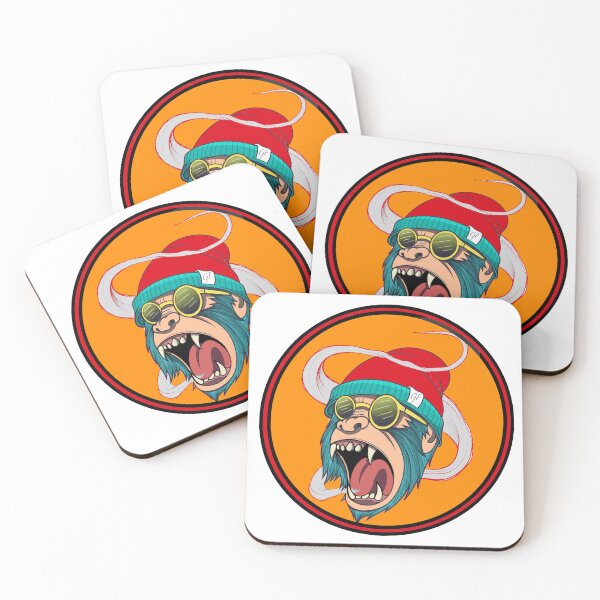 Item preview, Champanzees vibes, happy monkey designed and sold by Gazo freeze  ★★★★★.