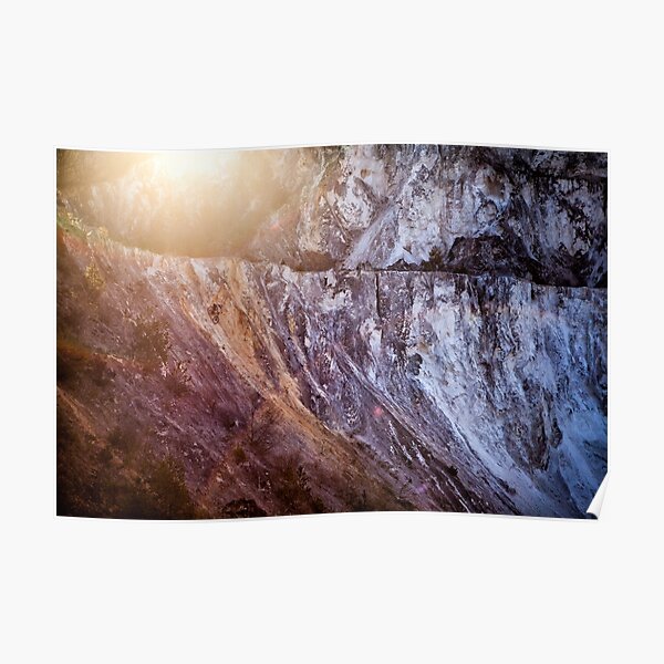 Sunset Drop Poster