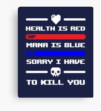 Nerd poetry Canvas Print