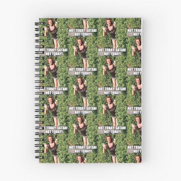 Item preview, Not today Satan Richard Simmons meme designed and sold by akl85ky.