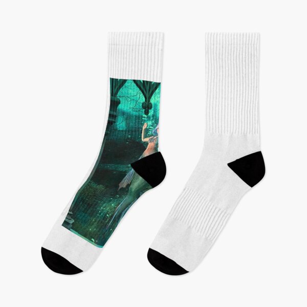 Item preview, green mermaid designed and sold by pirikiti64-.