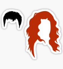 Minimalist Will & Grace Sticker