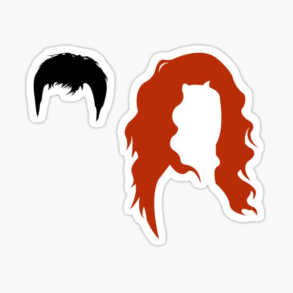 Minimalist Will & Grace Sticker