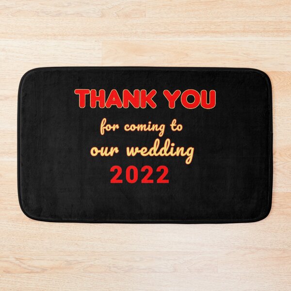 Item preview, THANK YOU  FOR COMING TO OUR WEDDING designed and sold by Spasija.