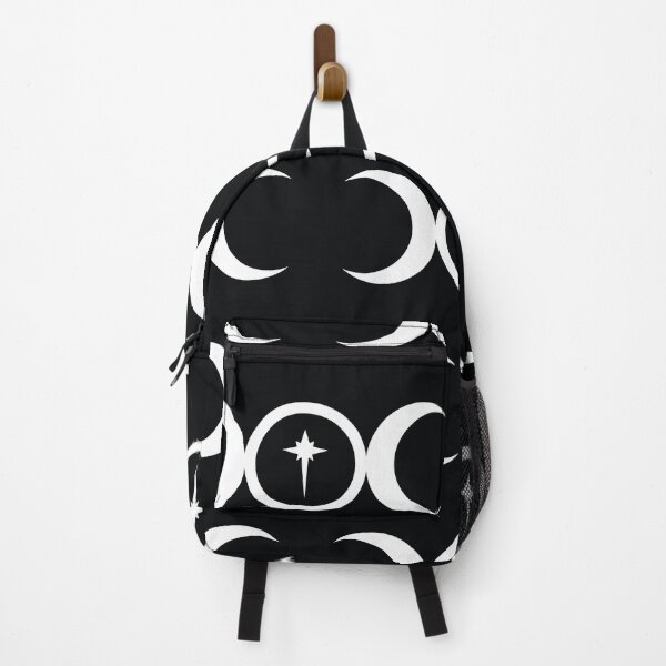 Item preview, Moon Pattern - Moon symbols - Hecate Pattern - Witchy Pattern - Black and White Moon Pattern designed and sold by DreamersPlan.