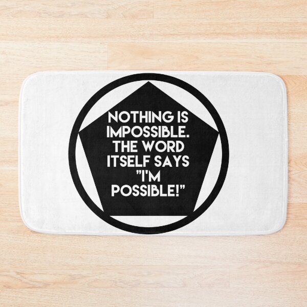 Item preview, nothing is impossible designed and sold by Dipalo.