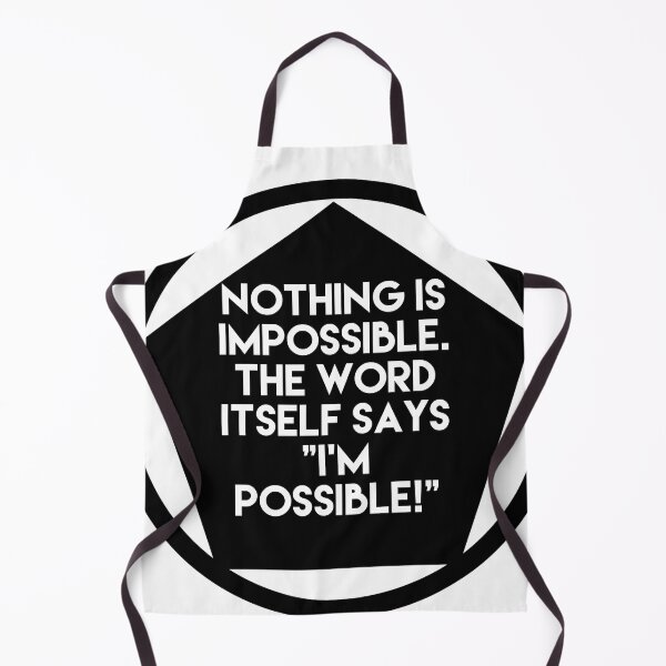 Item preview, nothing is impossible designed and sold by Dipalo.