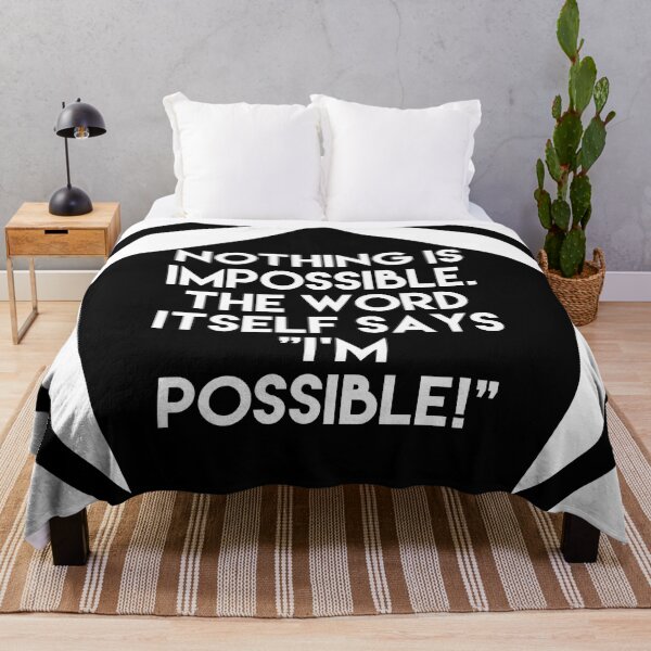Item preview, nothing is impossible designed and sold by Dipalo.