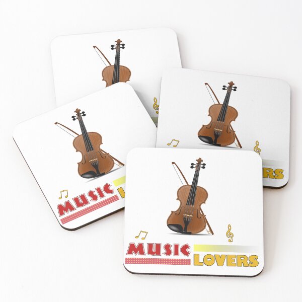 Item preview, Music Lovers | Musical Instruments Violin Notes Word Art Design designed and sold by Amazing Arts Designs.