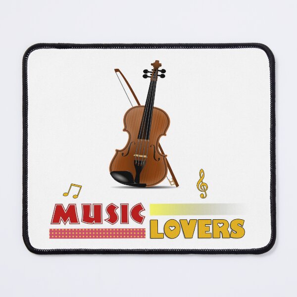 Item preview, Music Lovers | Musical Instruments Violin Notes Word Art Design designed and sold by Amazing Arts Designs.