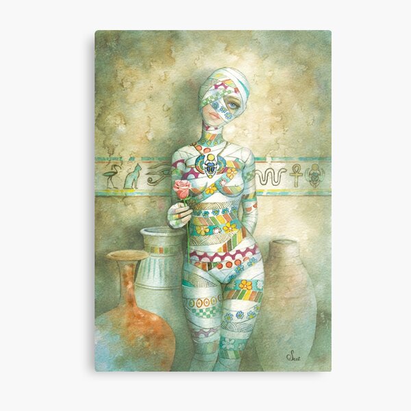 'Scarab' By Scot Howden Metal Print