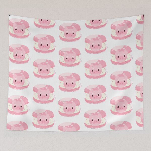 Item preview, Pig Macaron designed and sold by FoxMintTea.