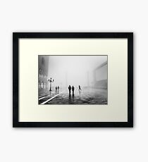 Venetianischer Nebel, Venedig, Italien Gerahmtes Wandbild
