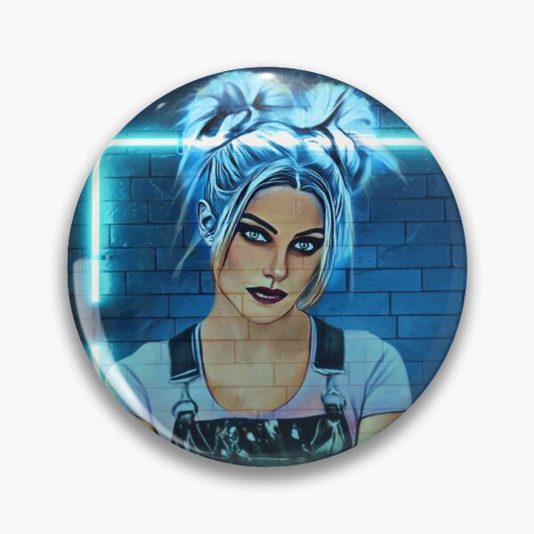 Item preview, Neon Blue Girl designed and sold by NatWWE.