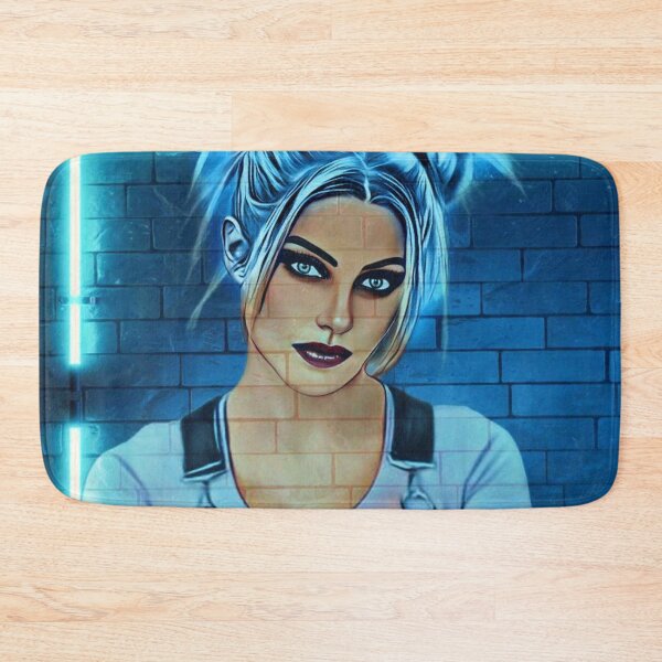 Item preview, Neon Blue Girl designed and sold by NatWWE.
