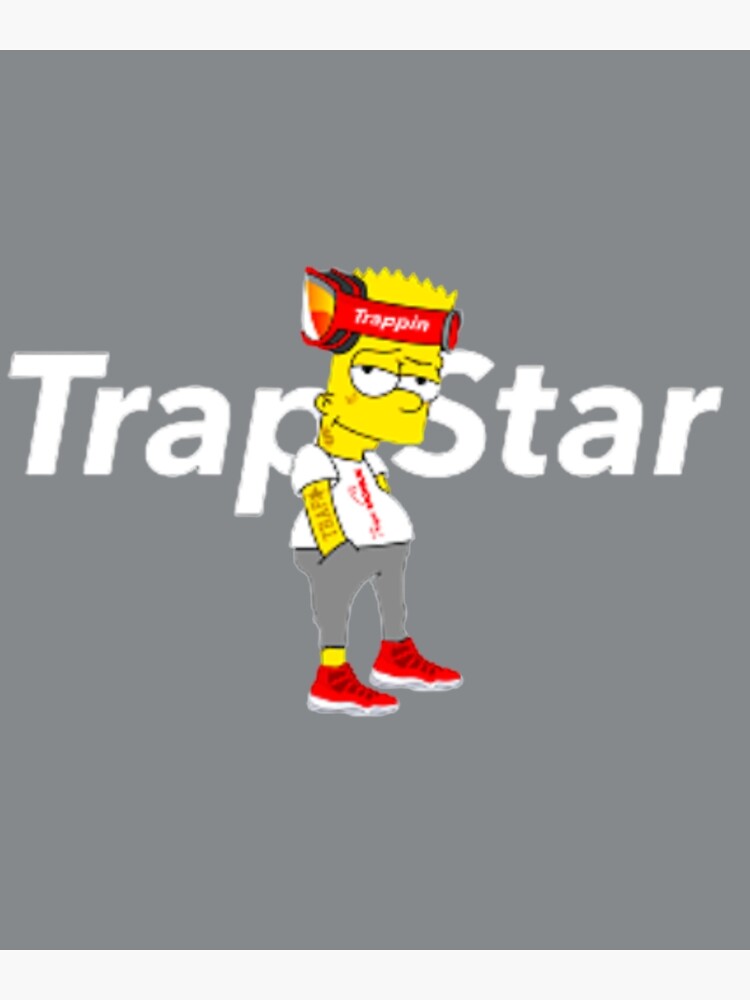 "Trapstar yellow" Poster for Sale by Emmanguyen21 Redbubble