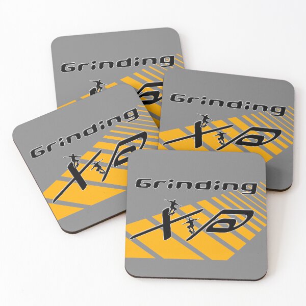 Item preview, Grinding XP - Orange Stripes designed and sold by JoanNinjaHen.