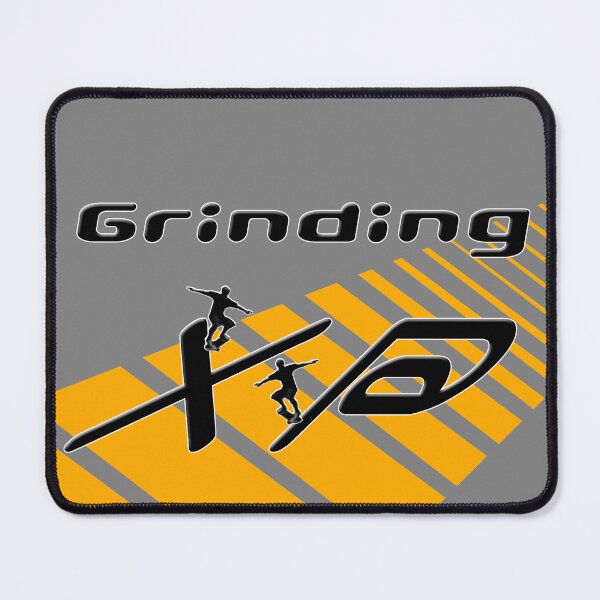 Item preview, Grinding XP - Orange Stripes designed and sold by JoanNinjaHen.