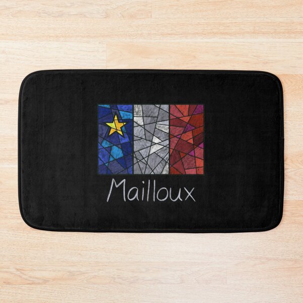 Item preview, Acadian Flag pastel mosaic Mailloux - Drapeau acadien mosaïque pastel vitrail Mailloux designed and sold by ColoursOfFrance.