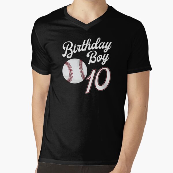 Kid 7th Birthday Baseball Boy 7 Years Old Player Shirt
