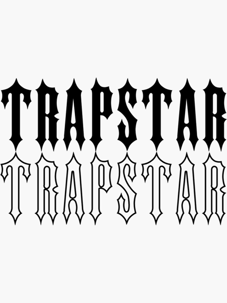 "trapstar " Sticker by Emmanguyen21 Redbubble