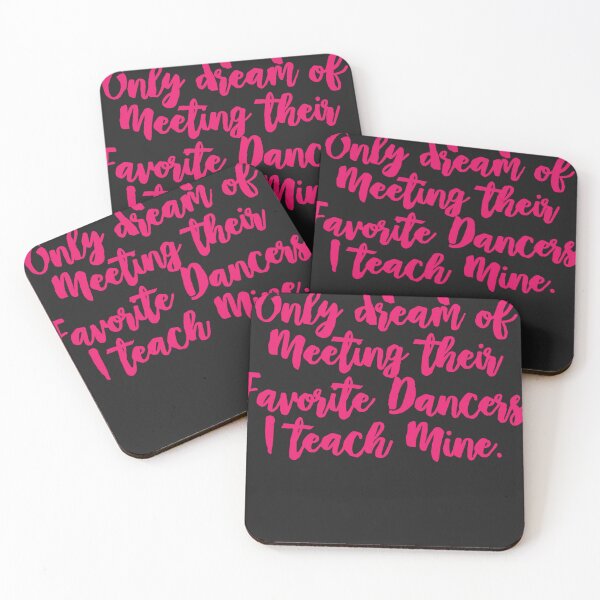 Item preview, Cute dance teacher tee shirt Sticker designed and sold by DominikNienhais.