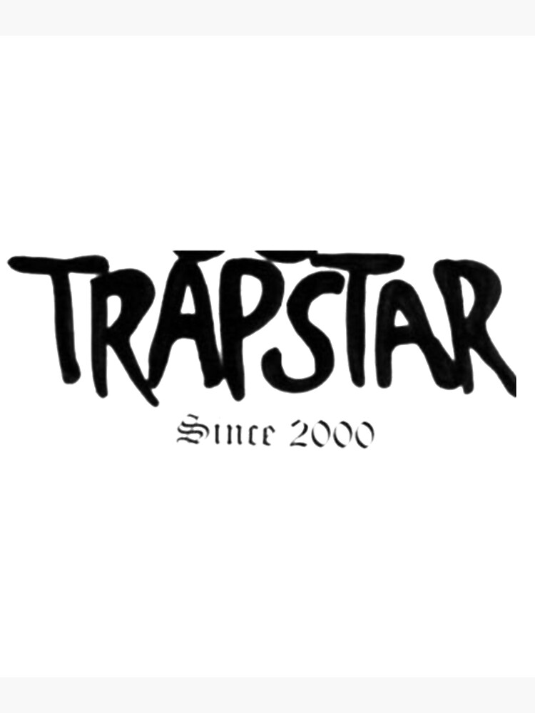 "Trapstar london black" Poster for Sale by Emmanguyen21 Redbubble