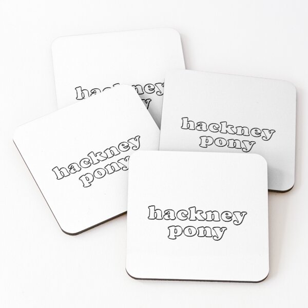 Item preview, Hackney Pony Bubble Letters designed and sold by theaadesigns.
