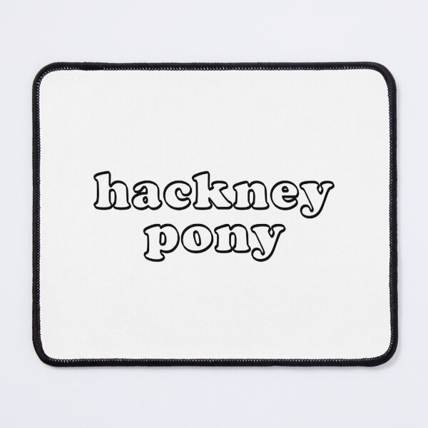 Item preview, Hackney Pony Bubble Letters designed and sold by theaadesigns.