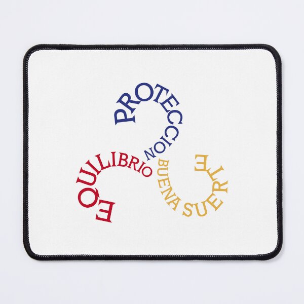 Item preview, Triskelion-Proteccion-Equilibrio-Buena-Suerte-Español designed and sold by H Jonas.