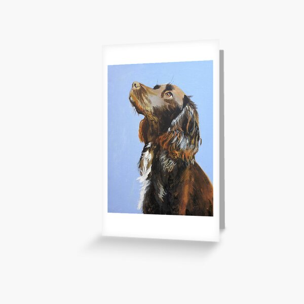 Cocker Spaniel Greeting Cards for Sale | Redbubble