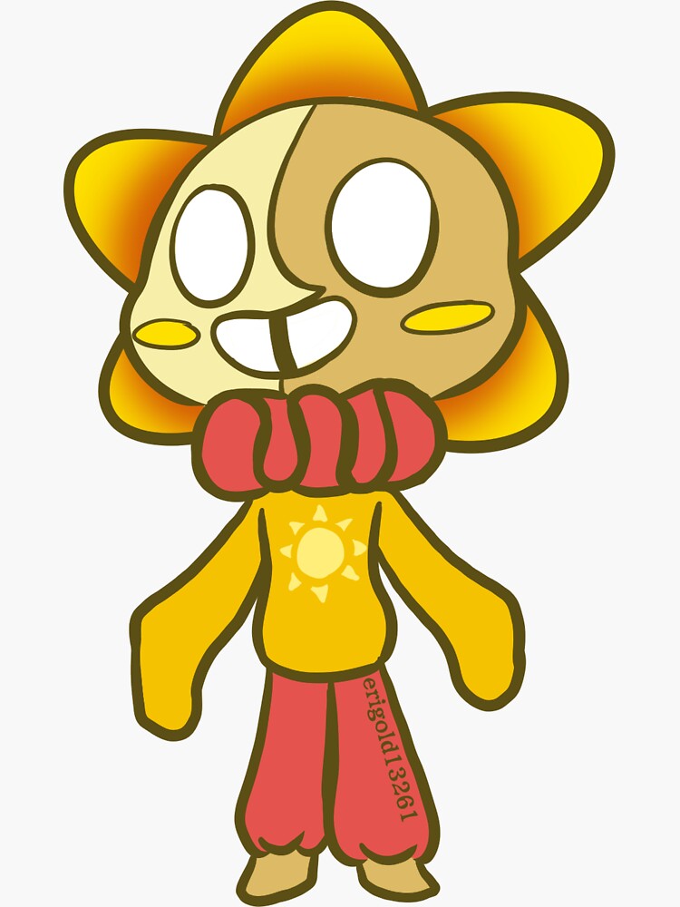 Baby Sun FNAF Sticker for Sale by Erigold13261