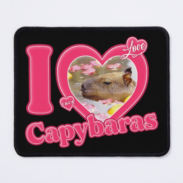 Item preview, i love capybaras designed and sold by PigSucculent.